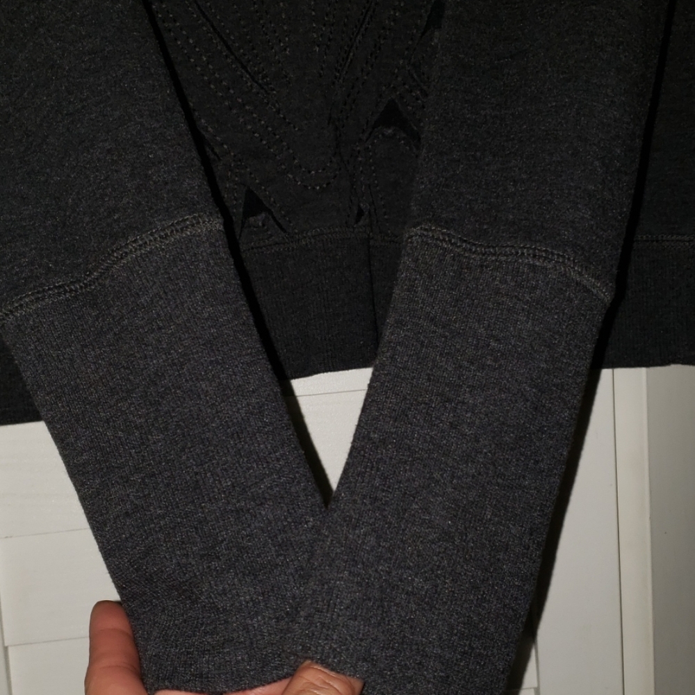 Fox Riders gray cut out sweater - Picture 4 of 4